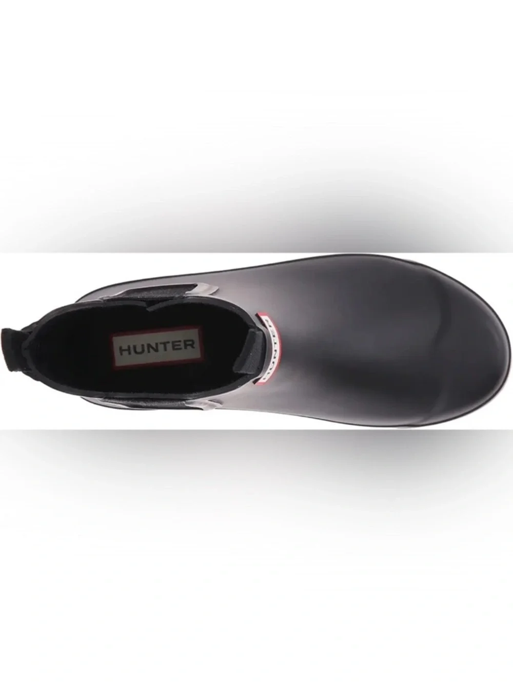Hunter Kids Black Original Chelsea Waterproof Rain Boots—13C